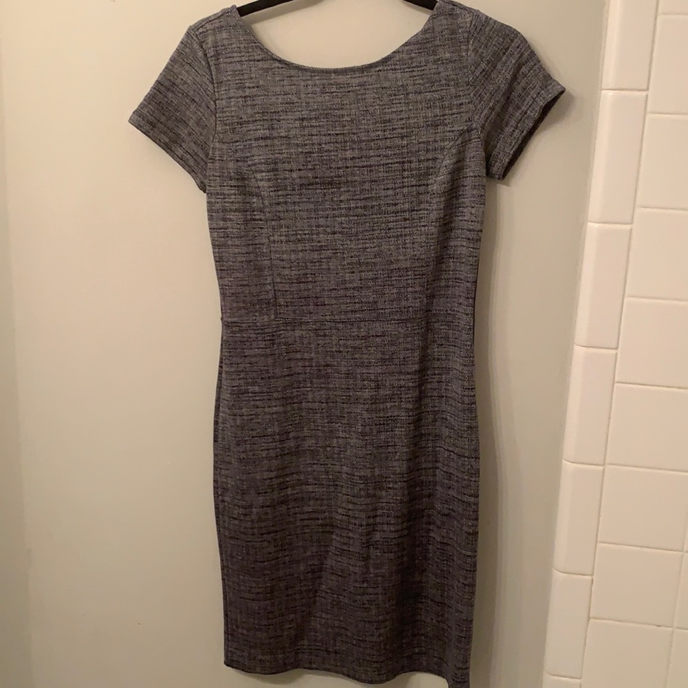 Banana republic grey and black dress. Size 0